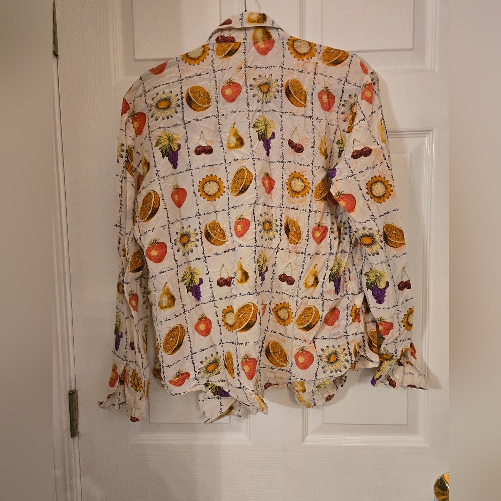 Spiegel Silk Floral Blouse - Picture 2 of 3